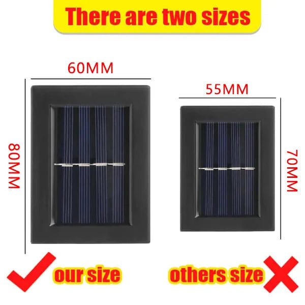 🌟 Limited Time Half Price - Waterproof Solar Outdoor Patio Wall Decorative Lights
