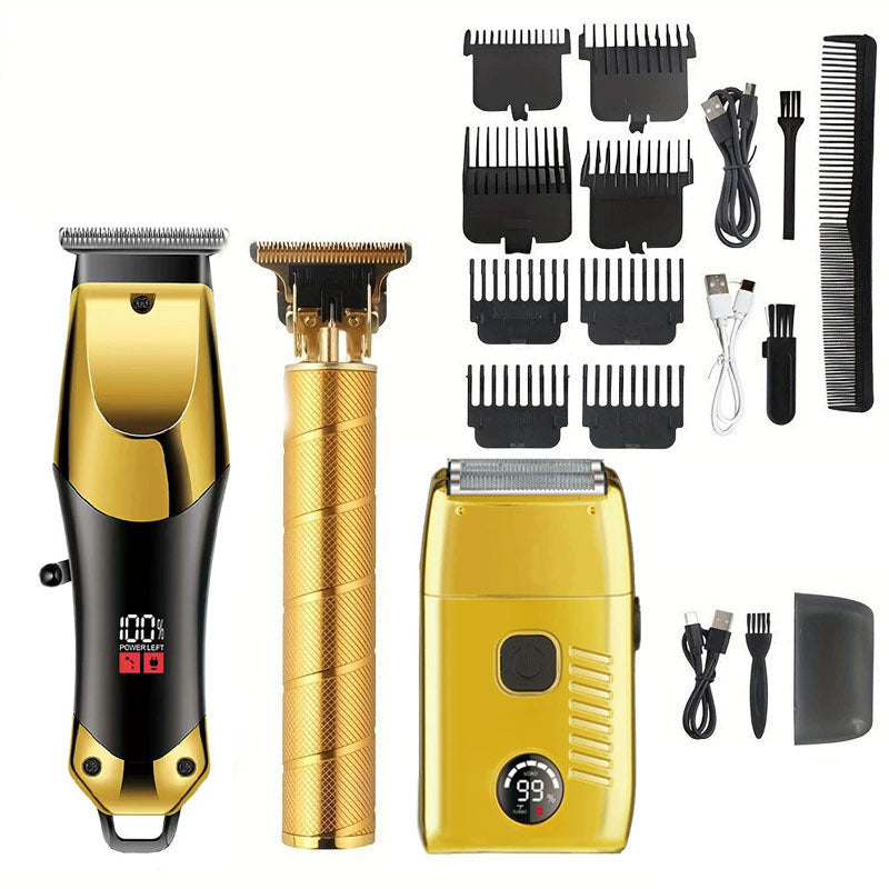 ⏳Offerta a tempo limitato⏰ Tagliacapelli elettrico multifunzione da uomo – Lame di precisione, ricaricabile e di livello professionale per uso domestico ✂️