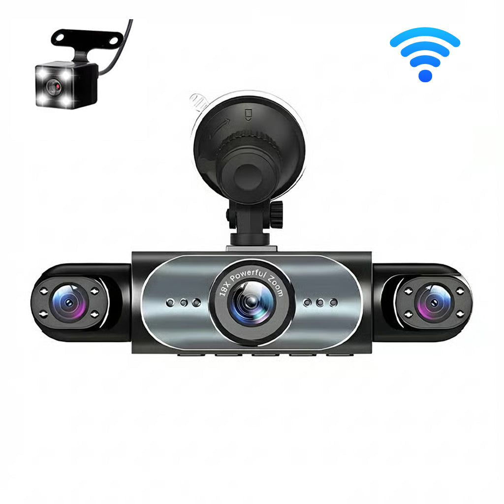 Sistema dashcam per auto con visione completa