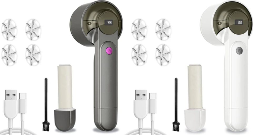 Levatore elettrico di pelucchi 2 in 1