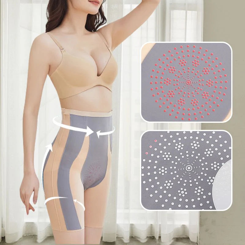 Pantaloncini a vita alta a metà coscia