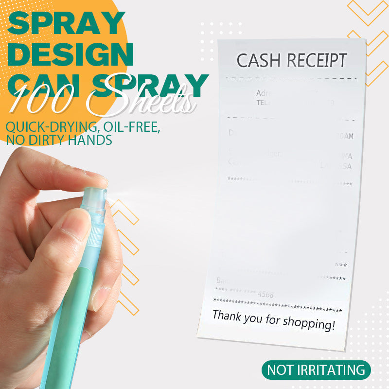 🔥Novo sucesso de vendas🔥Spray para papel termossensível (quanto mais comprar, maior o desconto)