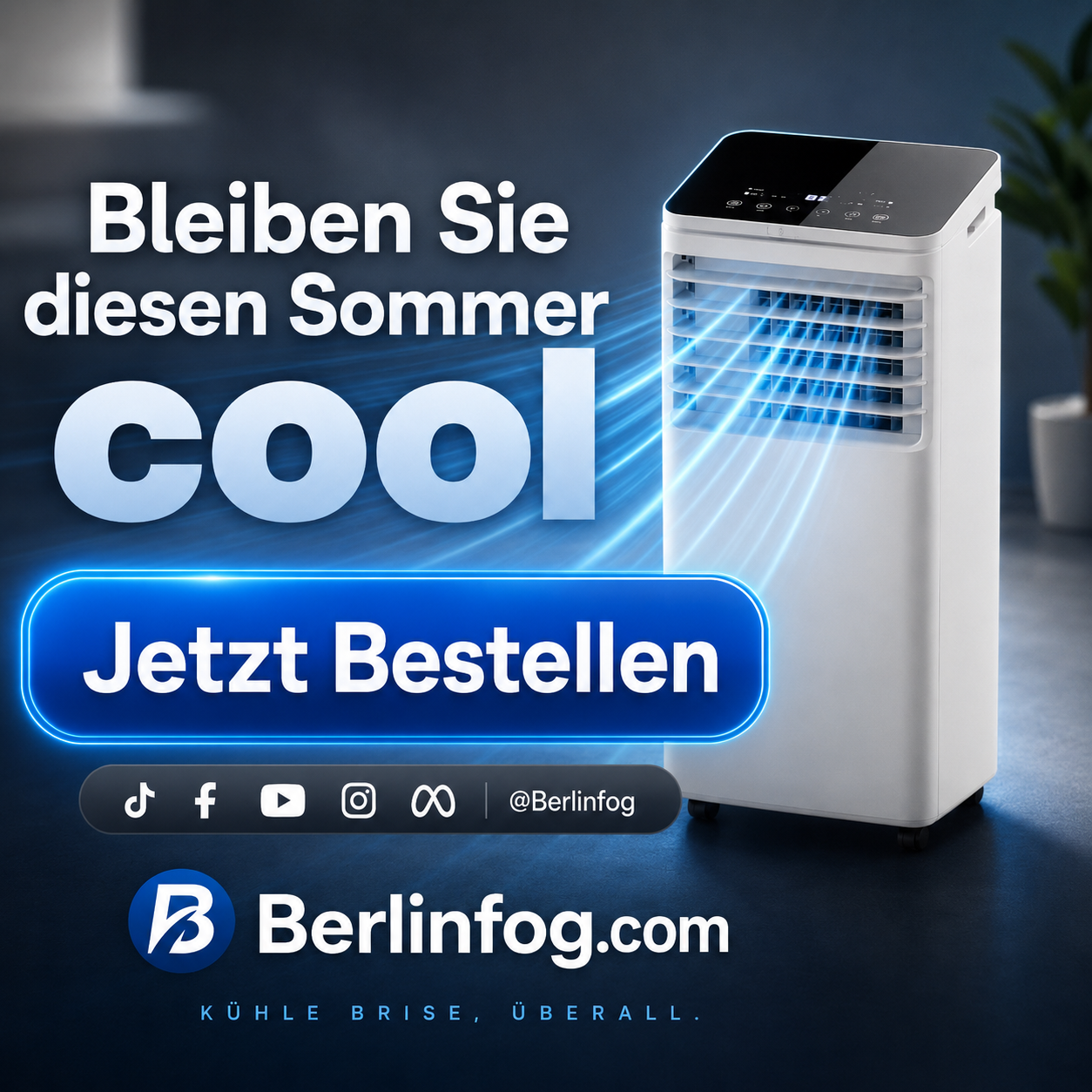 🌬️Climatizzatore Portatile Silenzioso 3-in-1✅Vendita Diretta dalla Fabbrica⏯Quantità Limitata💥Miglior Prezzo