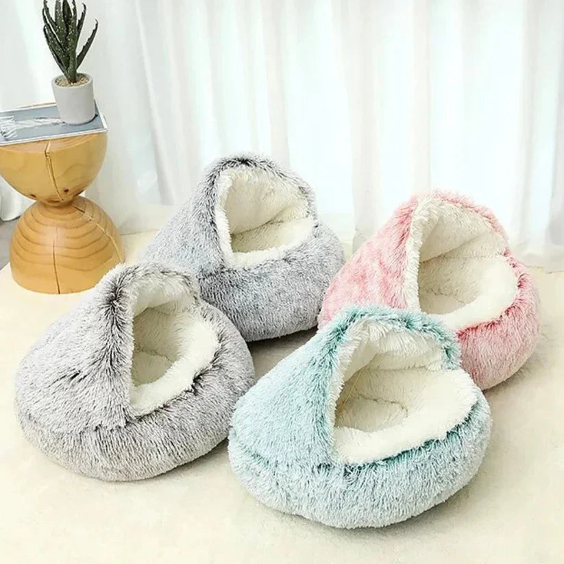 🐶KoseligHule😺 Cuccia premium per animali domestici✨Morbida e confortevole, offre un rifugio caldo per cani e gatti. Tessuto resistente, lavabile, design accogliente. Permette al tuo pet di riposare tranquillamente in tutta sicurezza a casa.