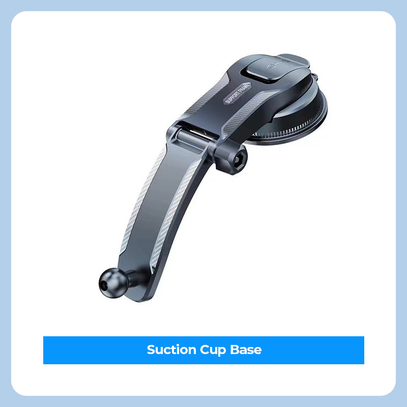 🚗50% OFF NOW! Multifunctional Suction Cup Car Phone Holder, 360° Rotatable Dashboard Windshield Car Phone Mount, Strong Sticky Suction Cell Phone Holder for All Mobile Phones