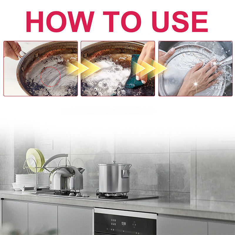 Pasta detergente multiuso per olio