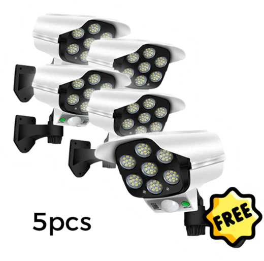 ✨ Offerta 2026 💥 Lampada solare con sensore di movimento dal design simile a una telecamera