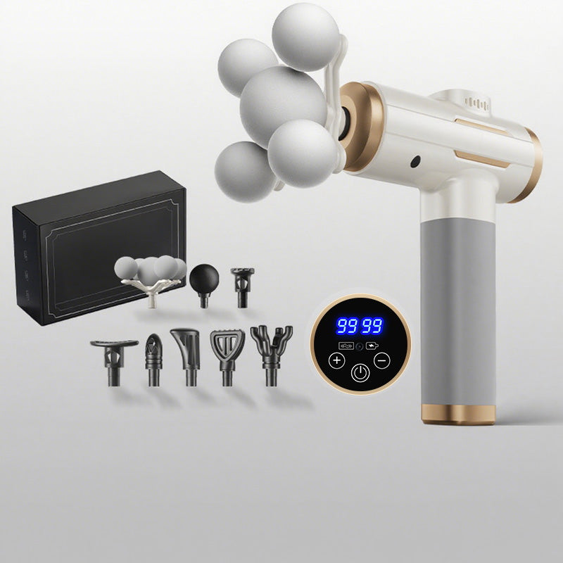 Pistola Massaggiante Multifunzione Silenziosa a Percussione Profonda