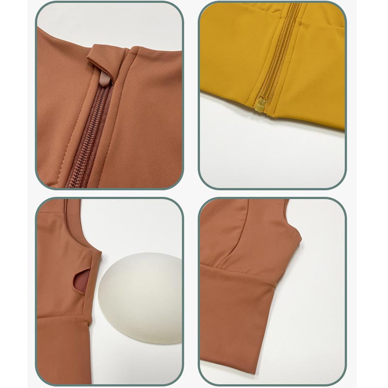 Reggiseno sportivo da corsa estivo da donna, ammortizzato