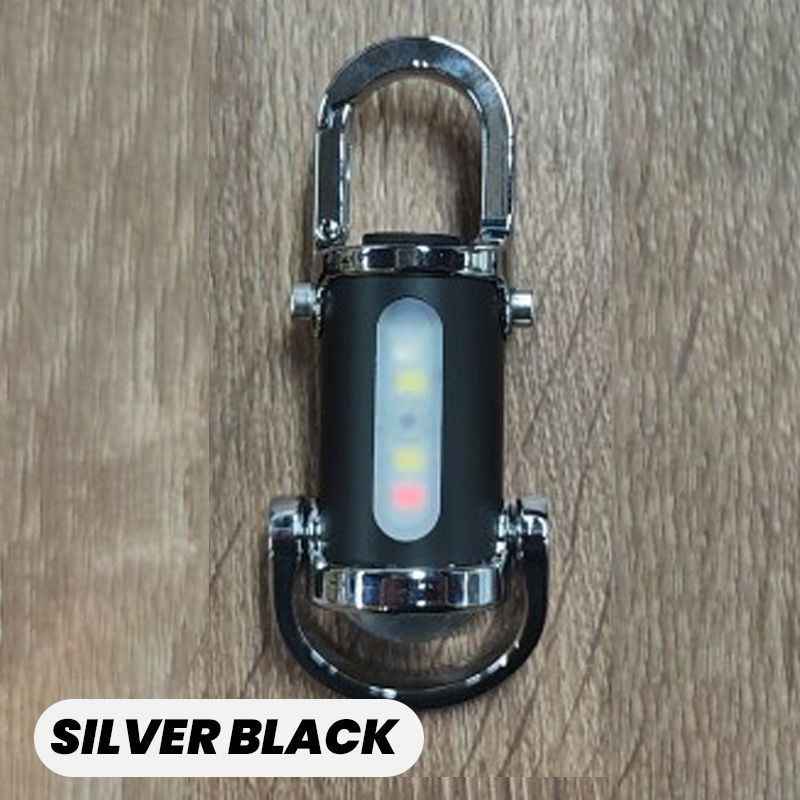 Torcia Portachiavi Impermeabile Mini da 1200LM Super Luminosa