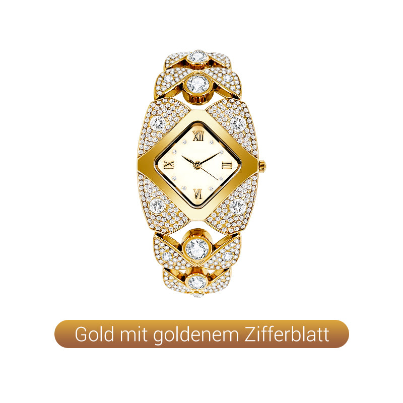 ⌚✨ 50% DI SCONTO! Orologio da Polso Retrò al Quarzo con Strass Scintillanti – Elegante, Glamour & Perfetto per Occasioni Speciali ✨