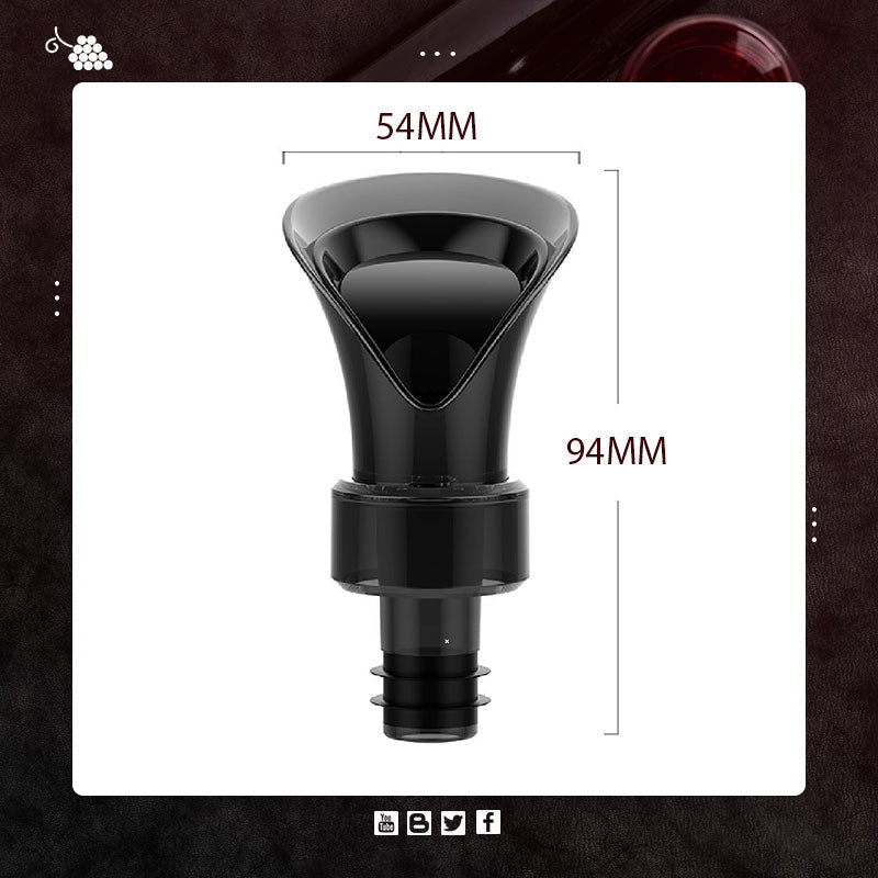 🍷 Versa Senza Togliere il Tappo – Tappo Versatore 2-in-1 per Vino | −50%