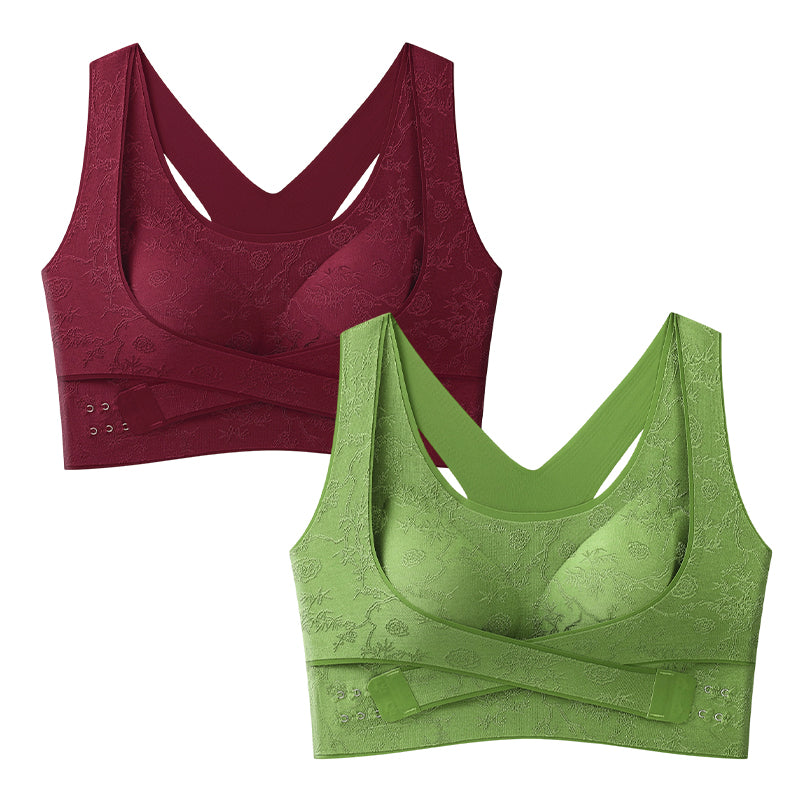 Reggiseno Comfort Incrociato Effetto Lifting e Modellante