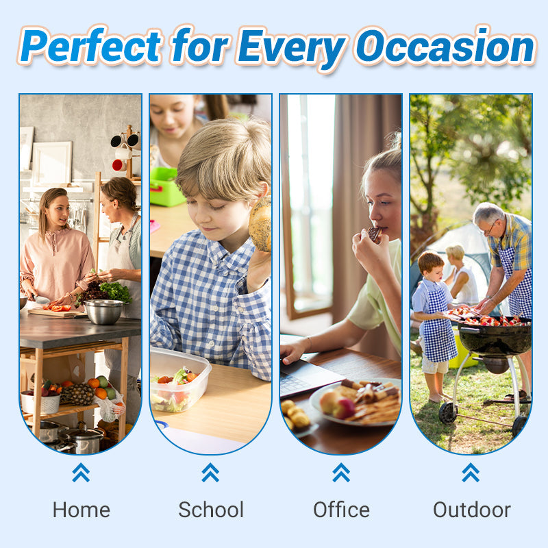 Sacchetti riutilizzabili in alluminio sigillabili per alimenti