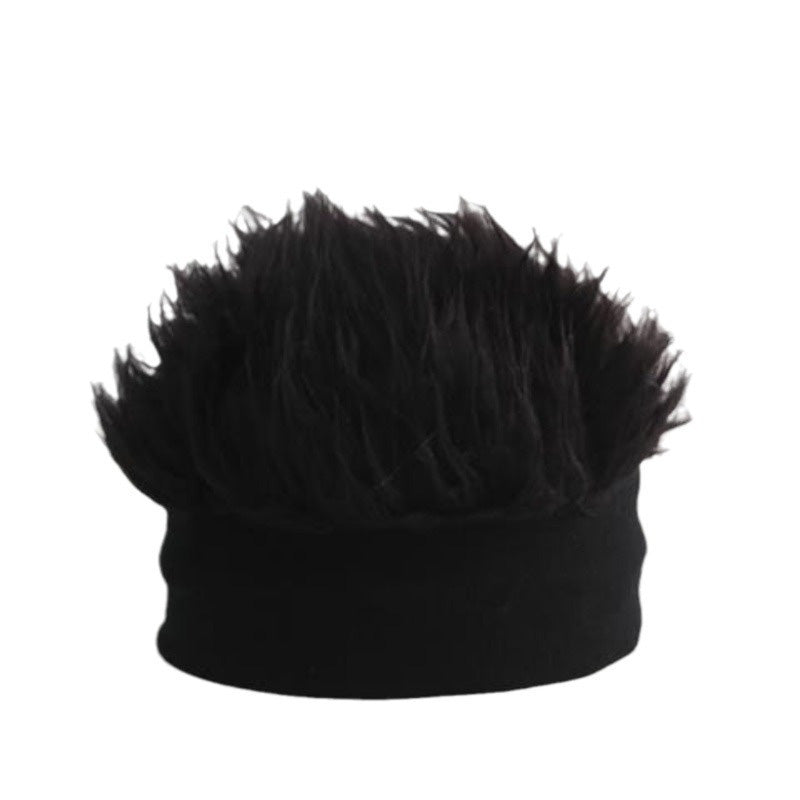 Cappello parrucca unisex stile hip-hop