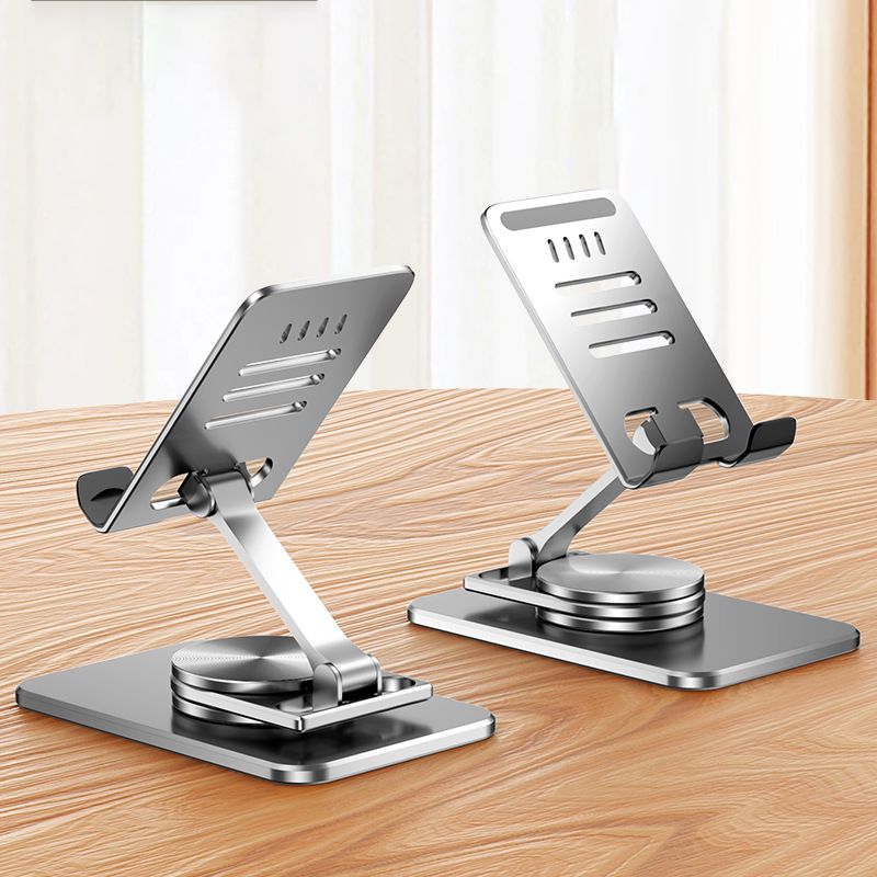 Supporto da Tavolo Anti-ribaltamento per Tablet e Smartphone - Rotazione 360°
