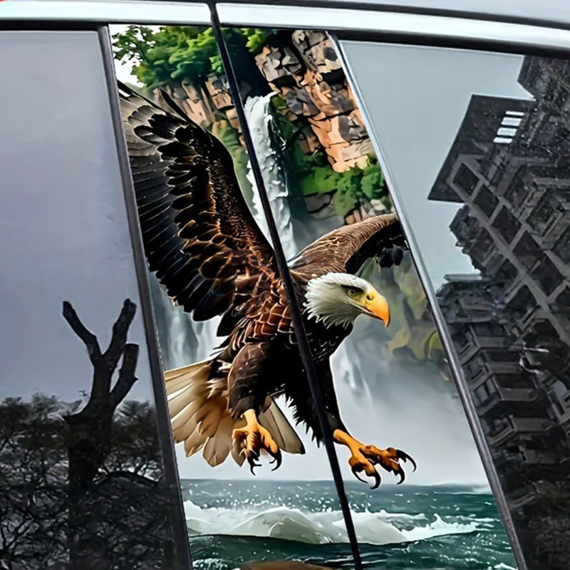 🗕️ SCONTO DEL 50% IN QUESTO MOMENTO! ✨ Set di adesivi decorativi per il montante centrale dell'auto – Lucidissimi, resistenti ai graffi e perfetti per dare un tocco di stile alla tua auto 💎