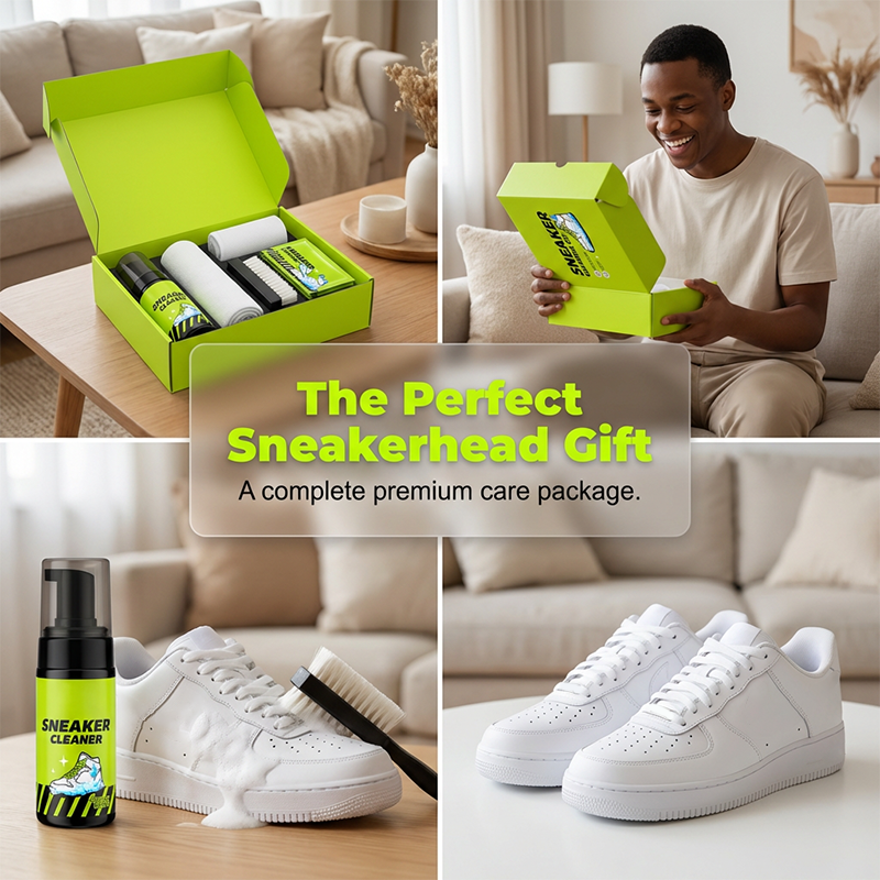 Kit di Pulizia Sneakers Senza Acqua a Schiuma
