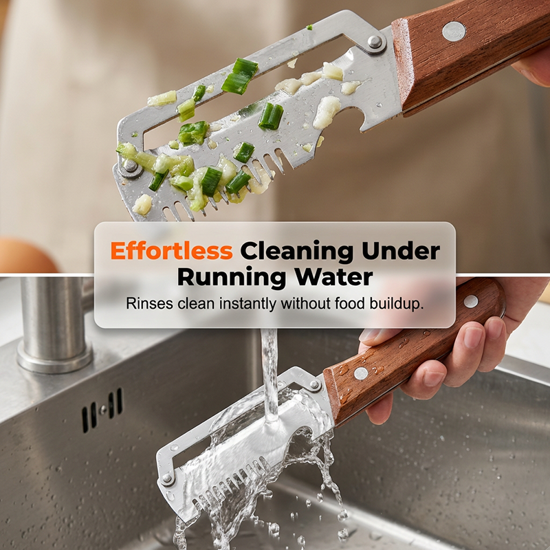 ⏰🔥OFFERTA LIMITATA: 50% DI SCONTO! 🥒 Sbucciatore-affettatore di erba cipollina 3 in 1 – Veloce, efficace e indispensabile in cucina ✨🍴
