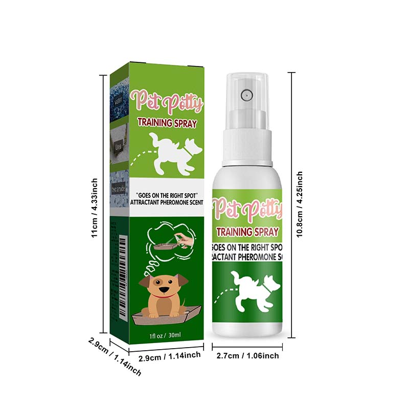 Spray Inducente per la Defecazione e il Posizionamento degli Animali Domestici