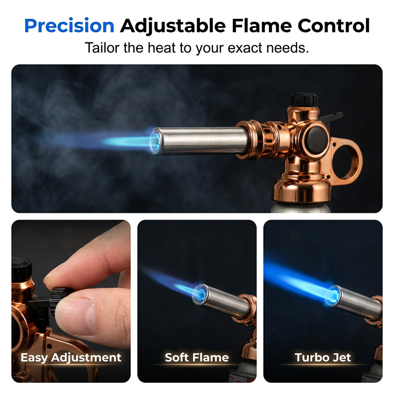 Cannello a Gas Butano Professionale con Accensione Automatica