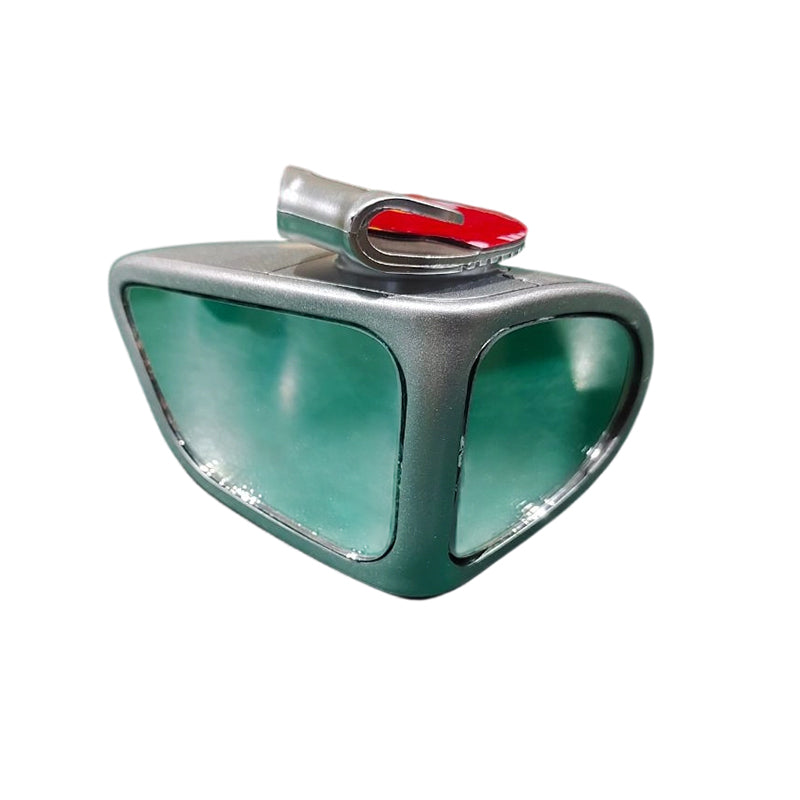Specchietto retrovisore per angolo cieco con doppia lente e regolazione a 360°