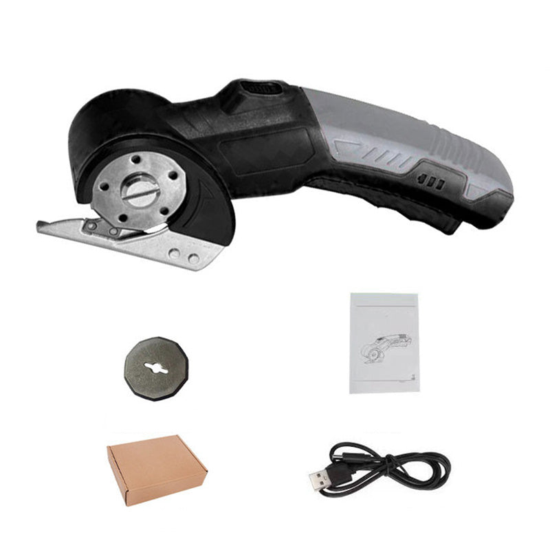 Kit Forbici Elettriche per Tessuto, Ricaricabili e Senza Fili, Taglierina Portatile