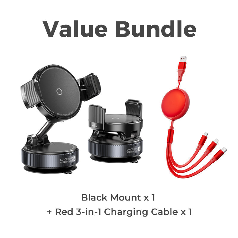 📢📢 50% DI SCONTO ORA! ⏰ Supporto Auto Magnetico con Ventosa – Magneti N55, Rotazione 1080° & Montaggio Rapido – Perfetto per una Guida Sicura 🔧✨