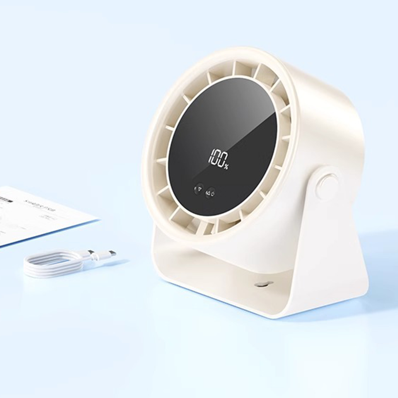 Ventilatore da scrivania USB ricaricabile per camera da letto