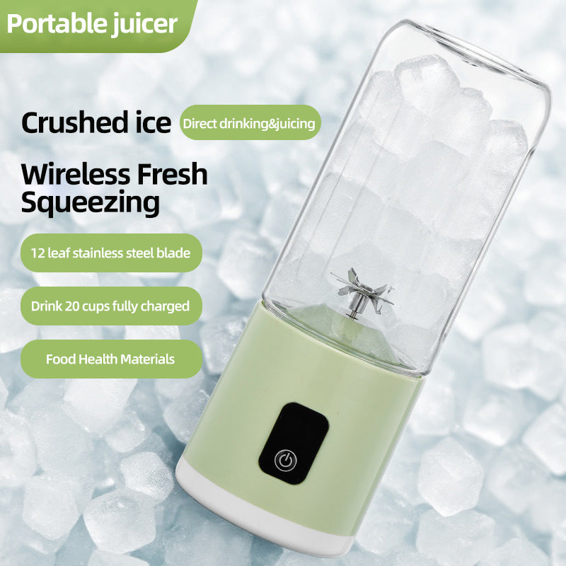 Frullatore Portatile Senza Fili con 12 Lame - Ricaricabile USB per Smoothie