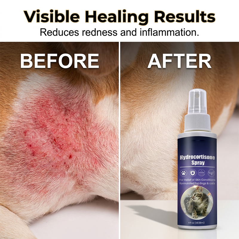 Spray Naturale Anti-Pulci e Zecche per Cani e Gatti