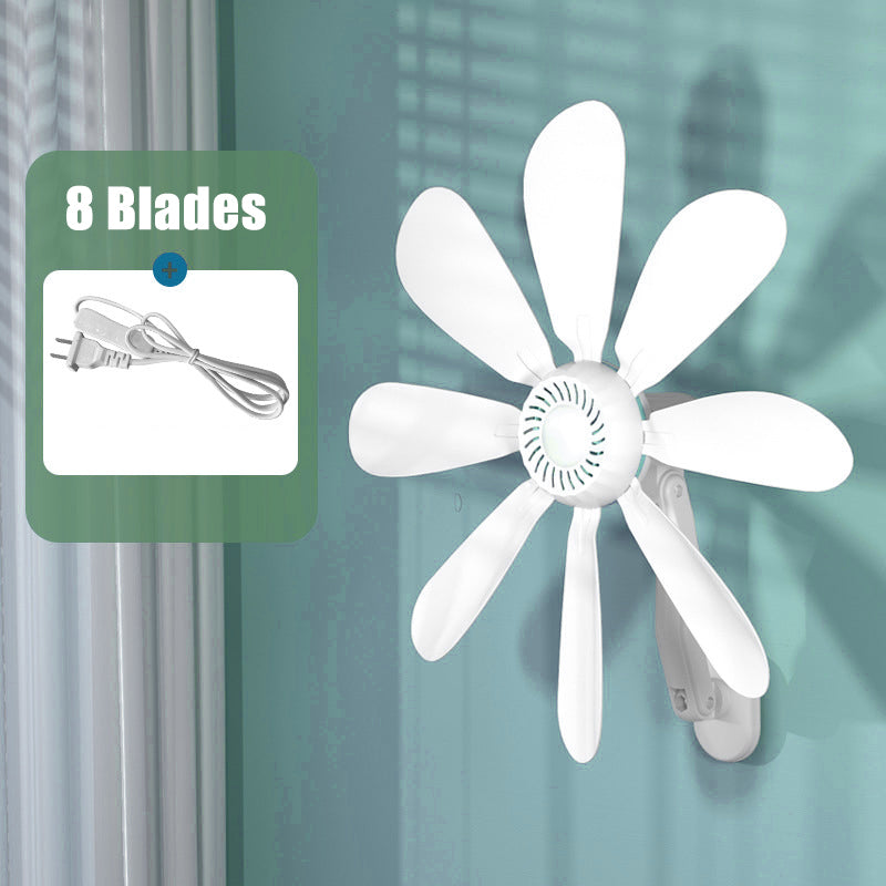 Ventilatore da parete potente e leggero per uso domestico