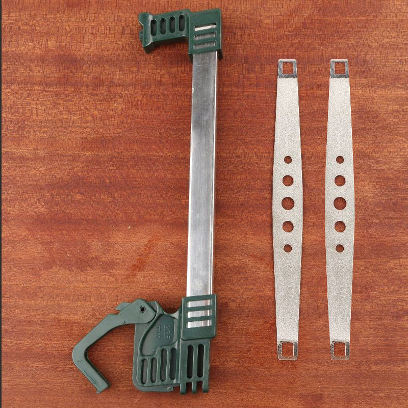 ✨Affilatore Rapido con Abrasivo Diamantato🔪Affila coltelli rapidamente, lama sempre tagliente. Design semplice e sicuro, adatto per coltelli da cucina.