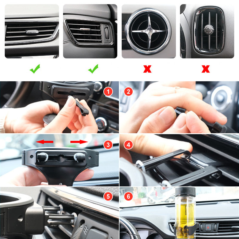 🚗🥤🔄 Portabicchieri auto multifunzione ✨🧰