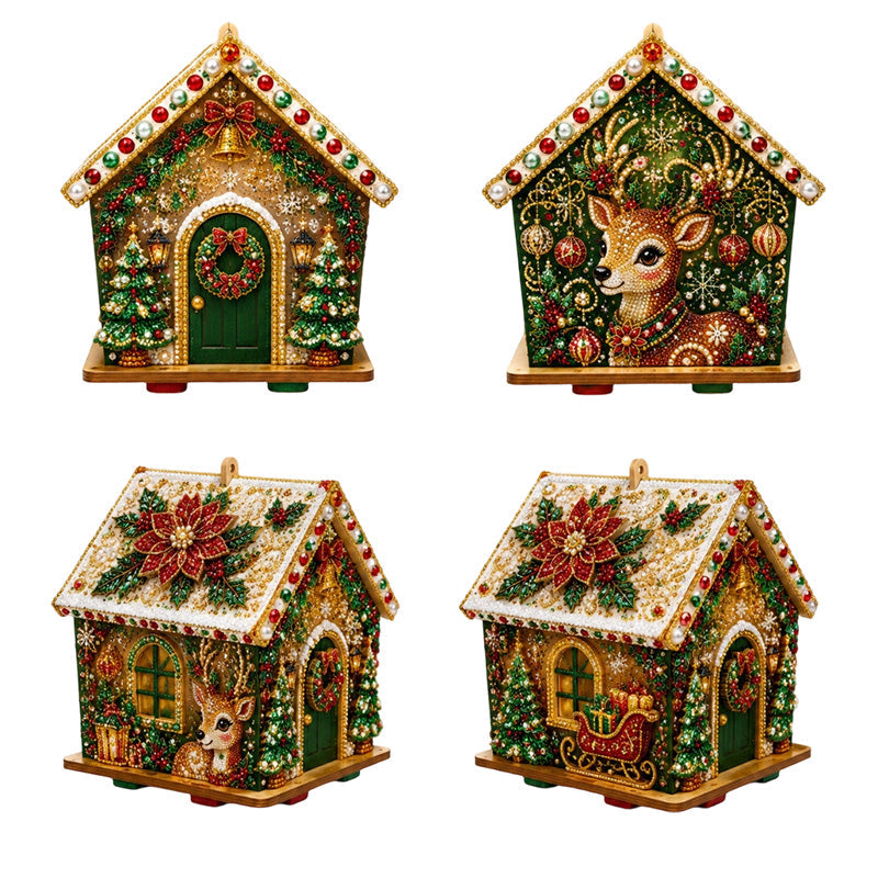 🎄 Essenziali per le feste - PRENDI 3 PAGHI 2✨ Kit creativo natalizio 3D con perline – Crea le tue decorazioni festive