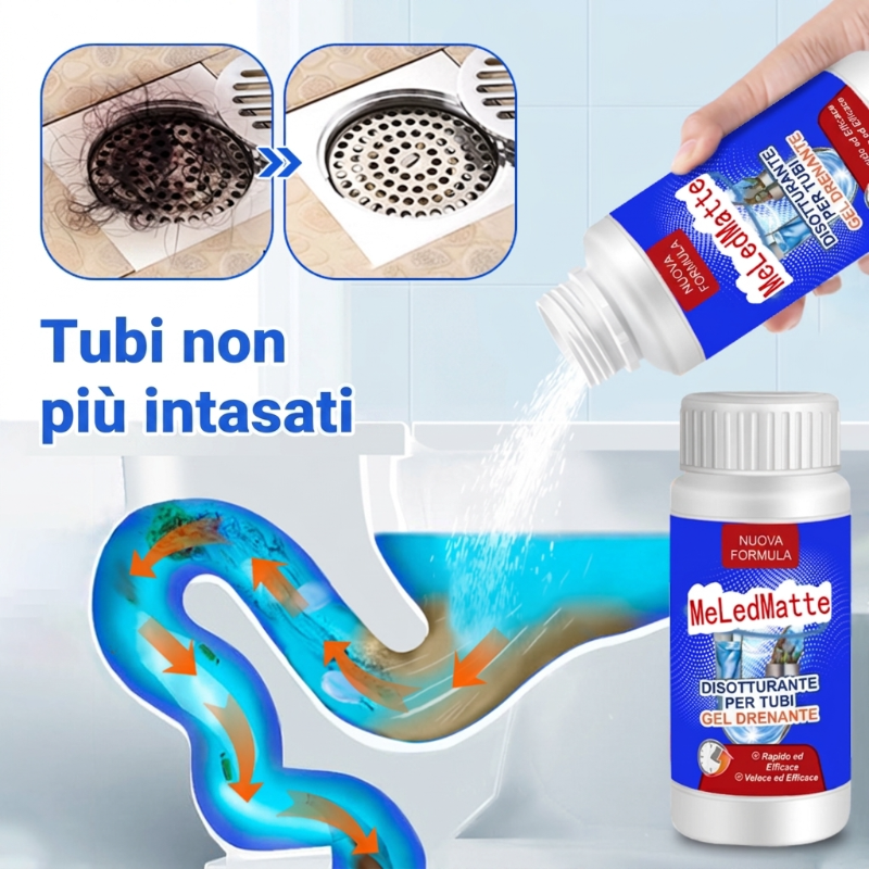 🚿 COMPRA 2, OTTIENI 1 GRATIS! 🔥 Potente Sgorgante per Tubi – Rimozione Rapida di Ostruzioni, Sicuro per Tubi & Multiuso 🛠️✨