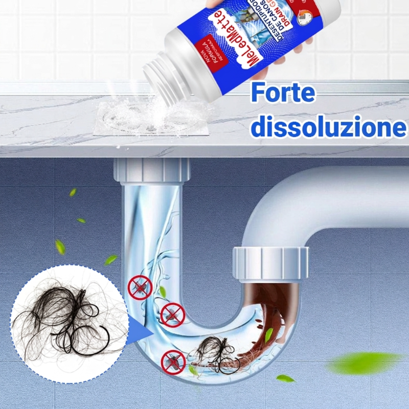 🚿 COMPRA 2, OTTIENI 1 GRATIS! 🔥 Potente Sgorgante per Tubi – Rimozione Rapida di Ostruzioni, Sicuro per Tubi & Multiuso 🛠️✨