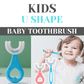 🦷Spazzolino da denti a forma di U per bambini tutto tondo🎁