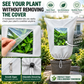 ⏳ Offerta a tempo limitato ⏰ Essenziale per il giardino d’inverno – Copertura antigelo per piante, traspirante e riutilizzabile per arbusti, piante in vaso e giovani alberi ❄️🌿