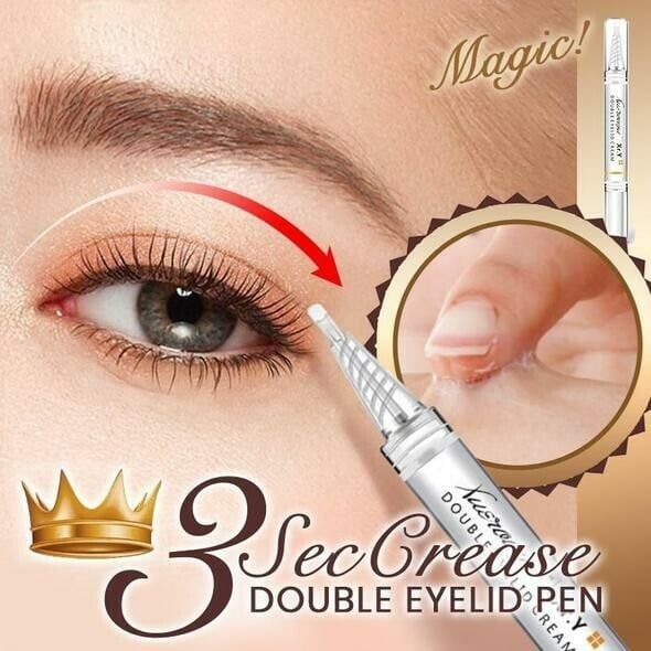🔥🔥Penna per palpebre doppie con piega in 3 secondi👁️👁️