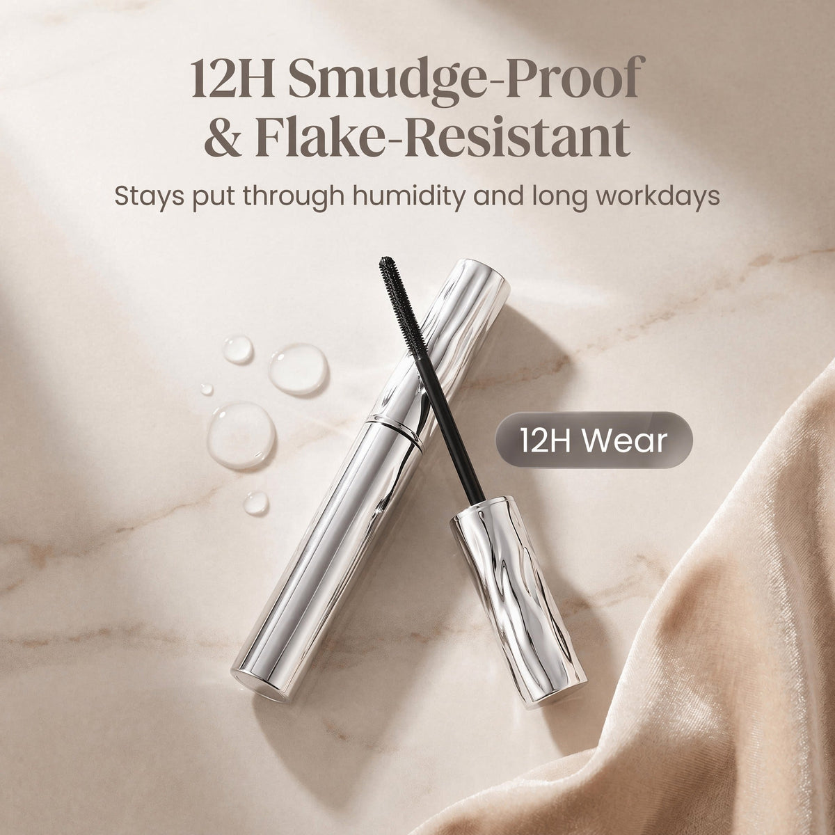 ✨ Mascara allungante e arricciante impermeabile e resistente al sudore – Dì Addio alle ciglia appiattite e allo sbavamento! 🚫 Effetto volume istantaneo, lunga durata, non si sbava neanche con pioggia e sudore 👁️