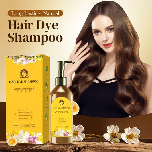 🎅Prevendita natalizia-50%OFF🎁Shampoo colorante per capelli naturali a lunga durata