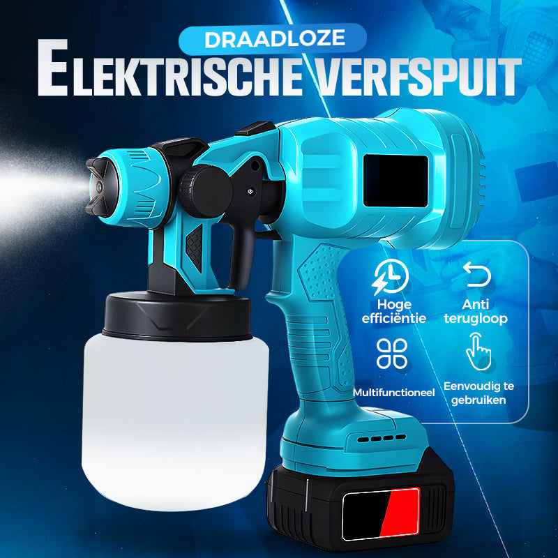 🔥Pistola a Spruzzo Elettrica Senza Fili🔥50% di Sconto +Spedizione Gratuita💥