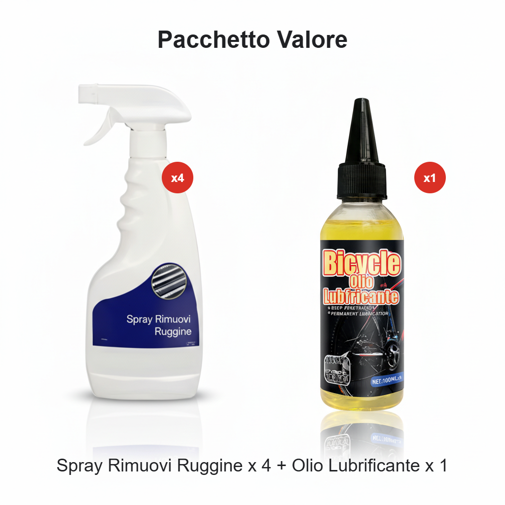 💥 Acquista 3, Ricevi 1 Gratis! 🔥 Spray Rimuovi Ruggine Altamente Concentrato – Elimina la Ruggine da Ferro e Acciaio in Pochi Minuti, Senza Sforzo!