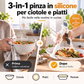 🍳✨ Pinza silicone 3 in 1 per cucina – Dì Addio alle scottature e ai troppi utensili! 🚫 Antiscivolo, resistente al calore fino a 230°C, solleva stoviglie + apribottiglie, salvaspazio ✨