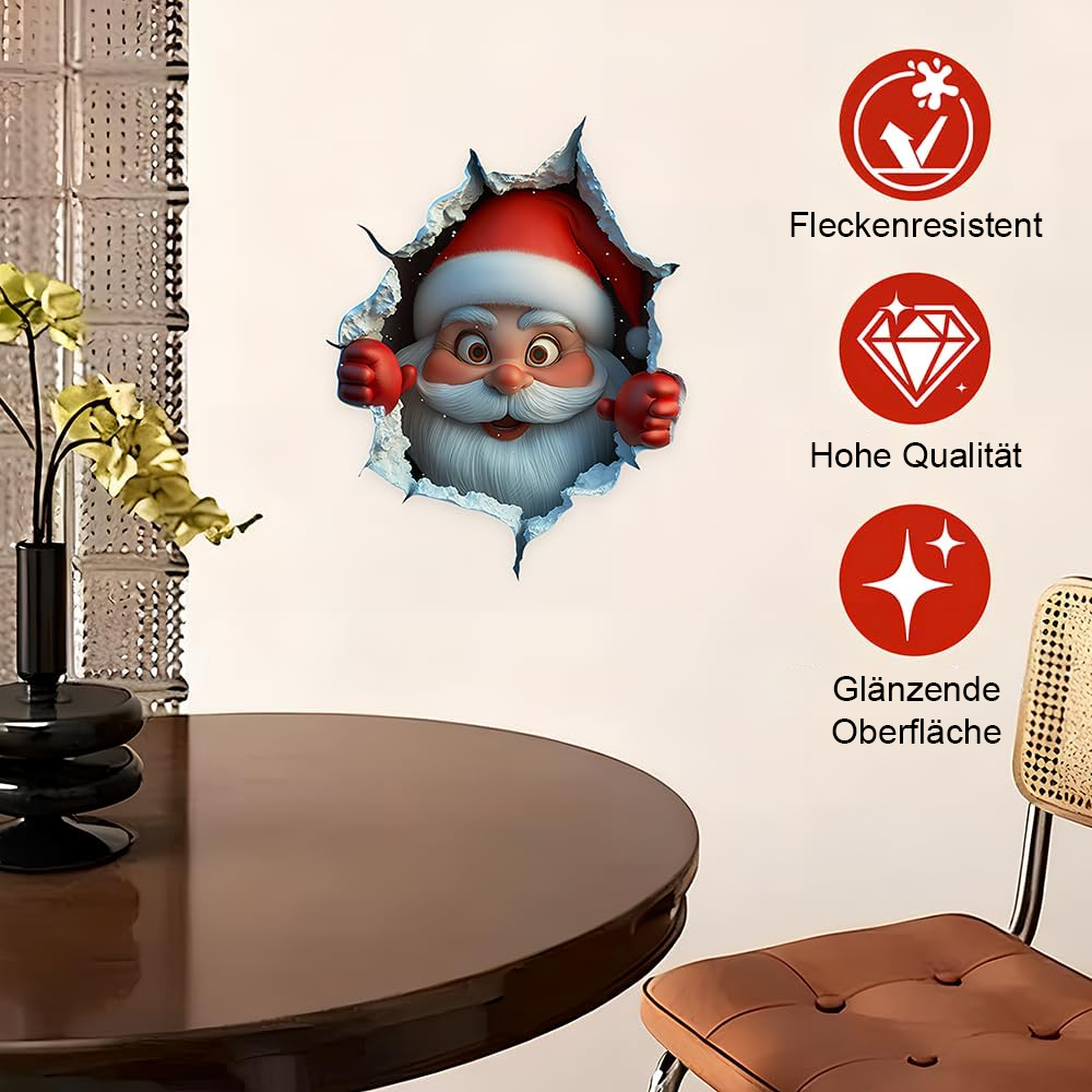🎄Saldi natalizi 50% di sconto🎅Adesivi murali natalizi creativi
