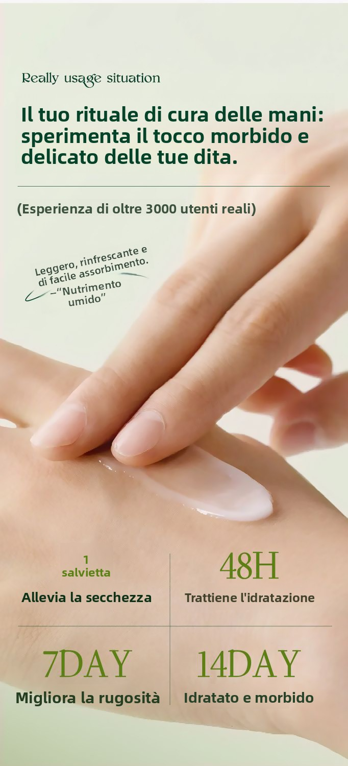 🥳2026 BEST-SELLER｜OLTRE 50K VENDUTI🔥50% DI SCONTO 🥑🧴Crema Mani all'Avocado e Vaselina｜Idratazione 48 Ore, Lenitiva e Schiarente, Delicata per Pelli Sensibili, Confezione Convenienza Compra 1 e Ricevi 3✨