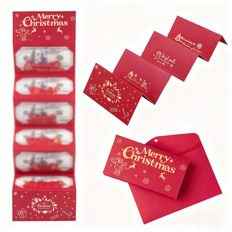 🎁🔥 Offerta natalizia anticipata ✉️ Busta regalo natalizia per contanti 🎅🎄