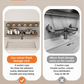 🥳2026 NUOVO ARRIVO🥳💞50K+ VENDUTI!🔥50% DI SCONTO! 🛁🧺 Mensola da Bagno Senza Foratura Montata a Parete — Fissaggio a Manopola Rotante, Tenuta Stabile, Facile Installazione ✨