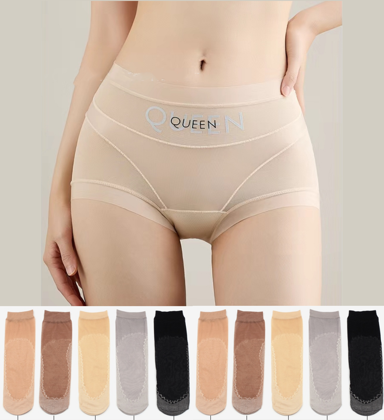 Mutande da donna traspiranti stile boyshort